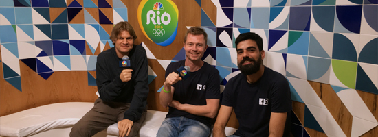 BroadcastBrazil - Camera for live webcast facebook at Olympic Games 2016 for ConnectingMedia