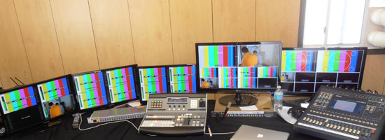 The  full HD switchset for Globo TV Brazil from Multi-Link Holland in Montreal, Canada